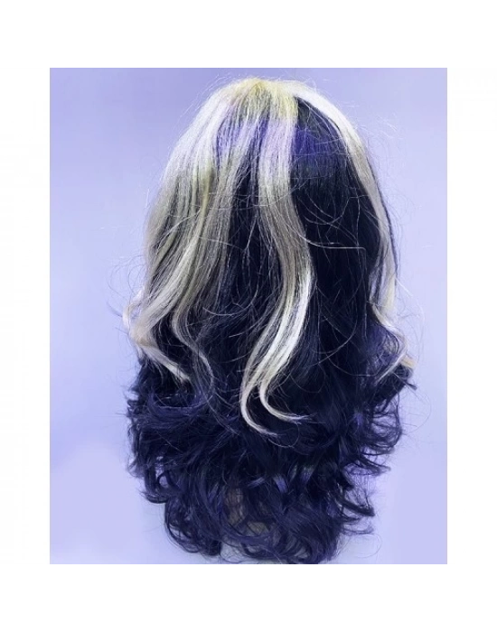 Siyah Sarı Parti Peruğu