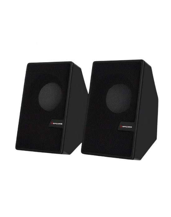 Siyah USB 2.0 + 3.5mm USB Hoparlör