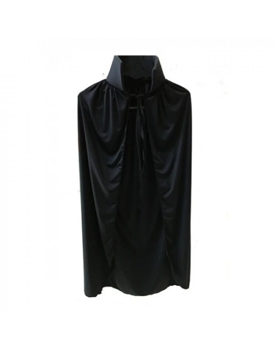 Siyah Yakalı Dracula Pelerini