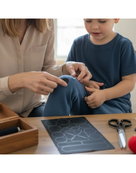 Siyah Yapışkanlı Yama Tamir Bantları