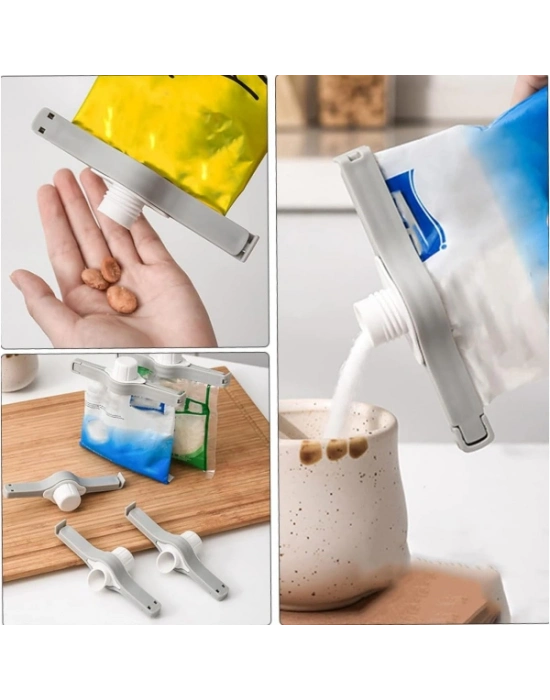 Sızdırmaz Gıda Saklama Klipsi