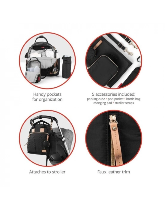 Skip Hop Main Frame Sırt Çantası (Vip) Siyah