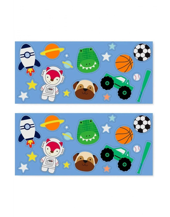 Skip Hop Spark Style Paslanmaz Çelik Suluk Mavi