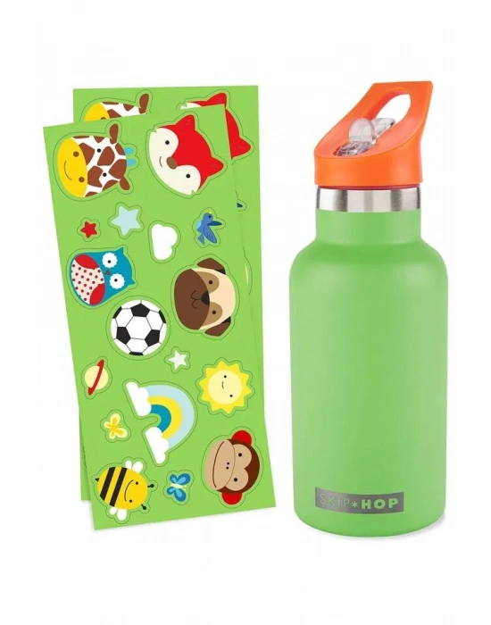 Skip Hop Spark Style Paslanmaz Çelik Suluk Yeşil