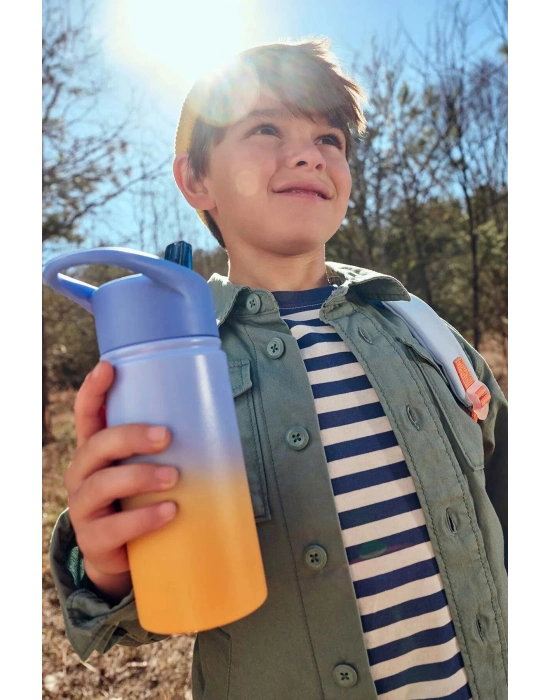 Skip Hop Wander Paslanmaz Çelik Suluk Mavi