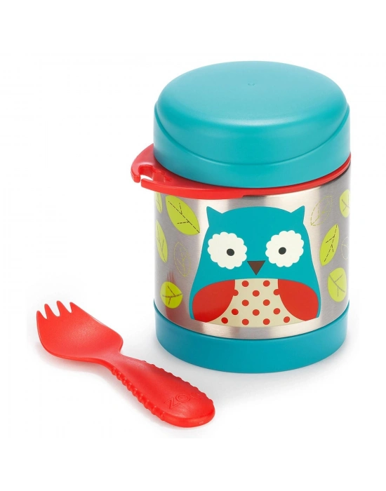 Skip Hop Zoo Paslanmaz Çelik Termos 325 ml Baykuş