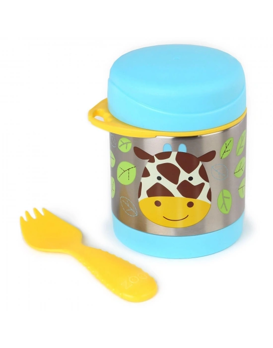 Skip Hop Zoo Paslanmaz Çelik Termos 325 ml Zürafa