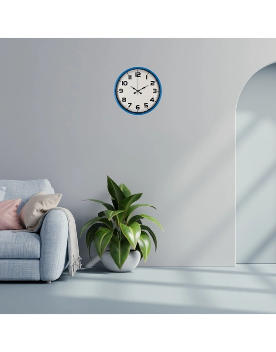 Sky Blue 36 Cm Duvar Saati