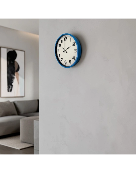 Sky Blue 36 Cm Duvar Saati