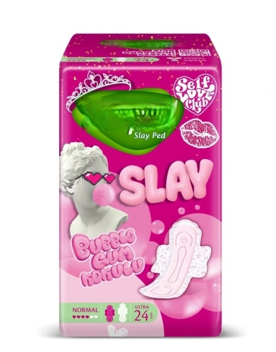 Slay Süper Eko Normal Ped 24 Adet