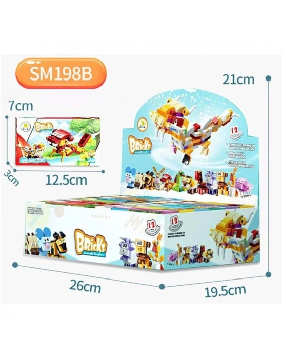 ® SM198B LEGO HAYVANLAR 12 IN 1