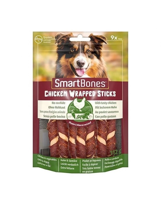 Smart Bones Ağız ve Diş Sağlığı Tavuklu Kemik Köpek Ödül Maması 1 Adet 112 Gr