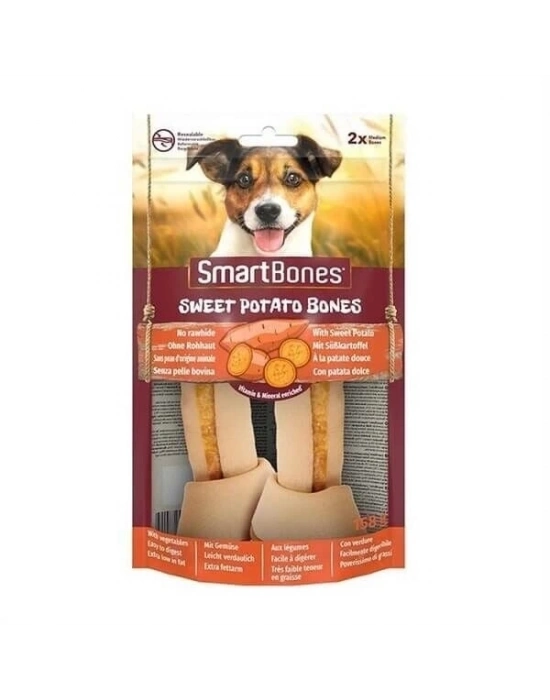 Smart Bones Tavuklu Düğüm Kemik Köpek Ödül Maması Medium 2 Adet 158 Gr