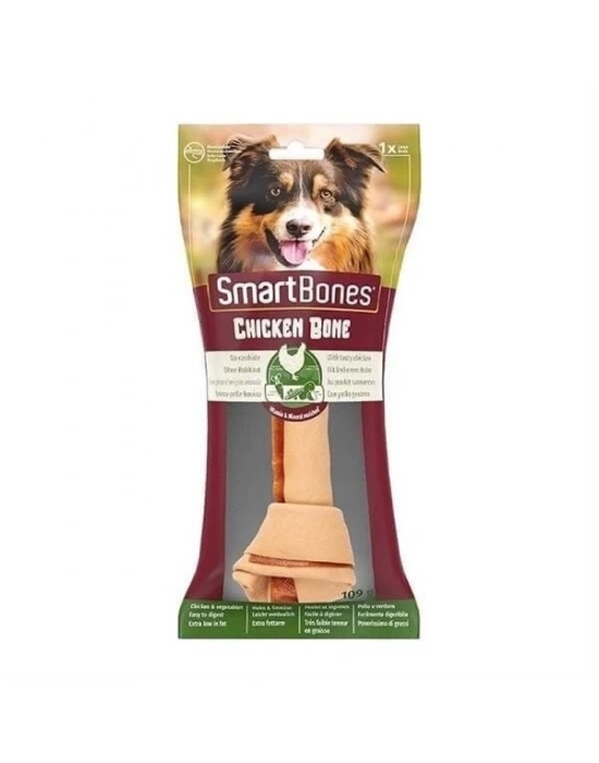 Smart Bones Tavuklu Sargı Kemik Large Köpek Ödül Maması 18 Cm