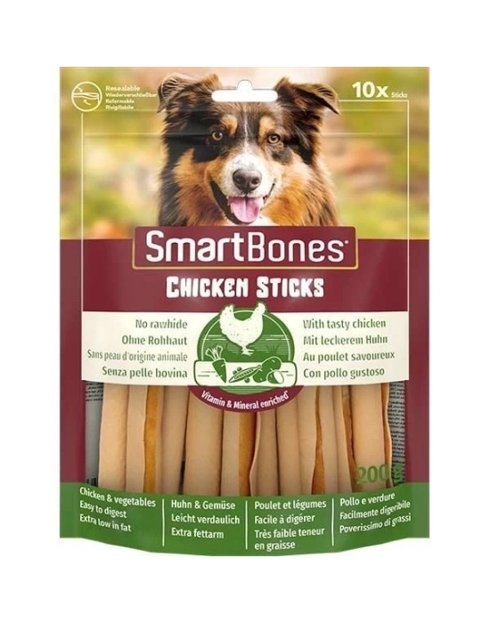 Smart Bones Tavuklu Stick Köpek Ödül Maması 10 Adet 200 Gr