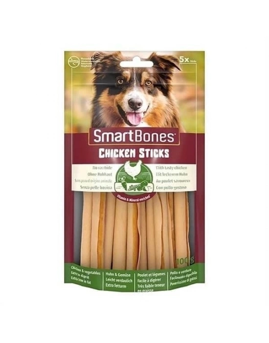 Smart Bones Tavuklu Stick Köpek Ödül Maması 5 Adet 100 Gr