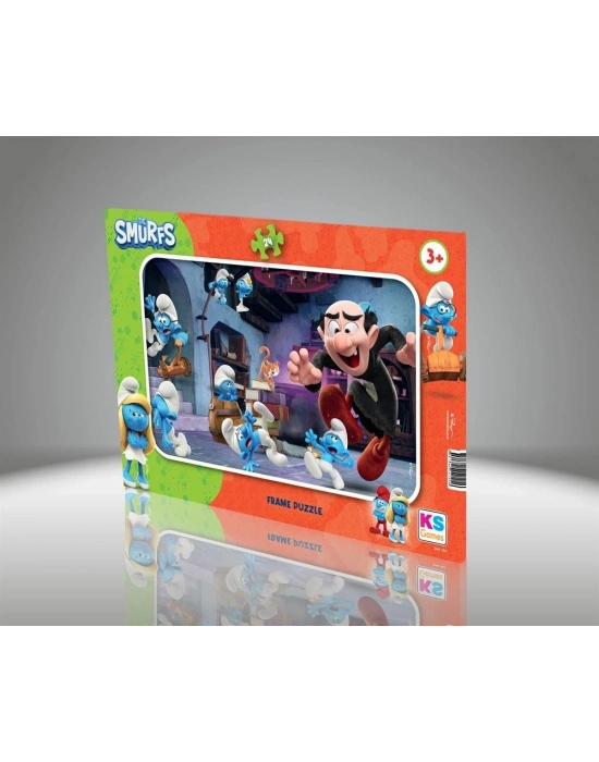 ® SMURF FRAME PUZZLE 24 PARÇA