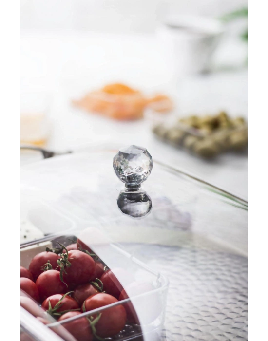 Soft Beyaz Akrilik Saray Kahvaltılık Seti