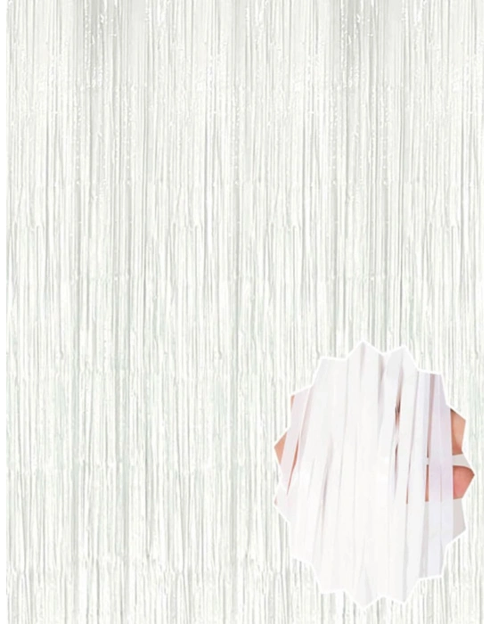 Soft Beyaz Renk Duvar ve Kapı Perdesi İthal 100x200 cm