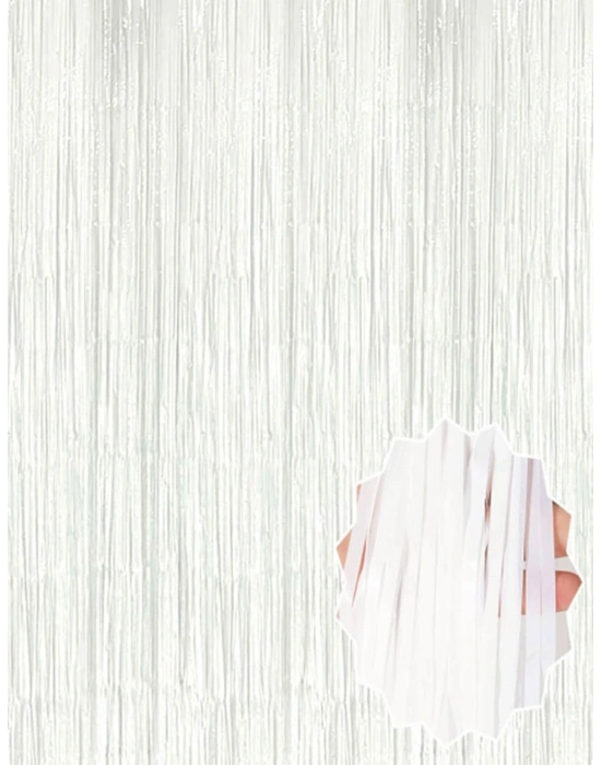 Soft Beyaz Renk Duvar Ve Kapı Perdesi İthal 100x200 Cm