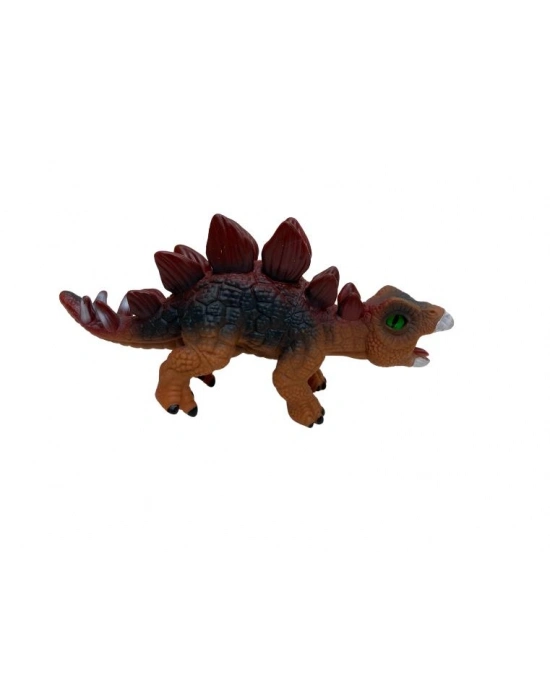 Soft Dinazor Neon Gözlü 24 Cm -LD6206B-Stegosaurus