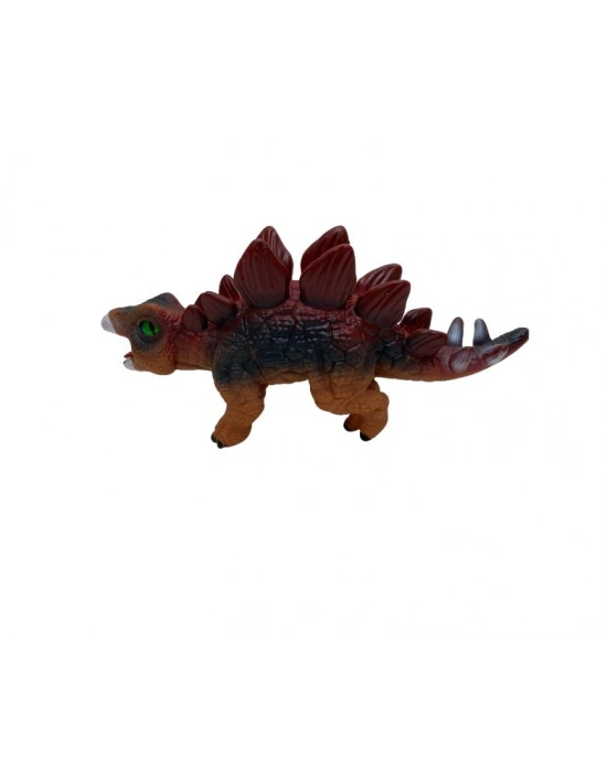 Soft Dinazor Neon Gözlü 24 Cm -LD6206B-Stegosaurus