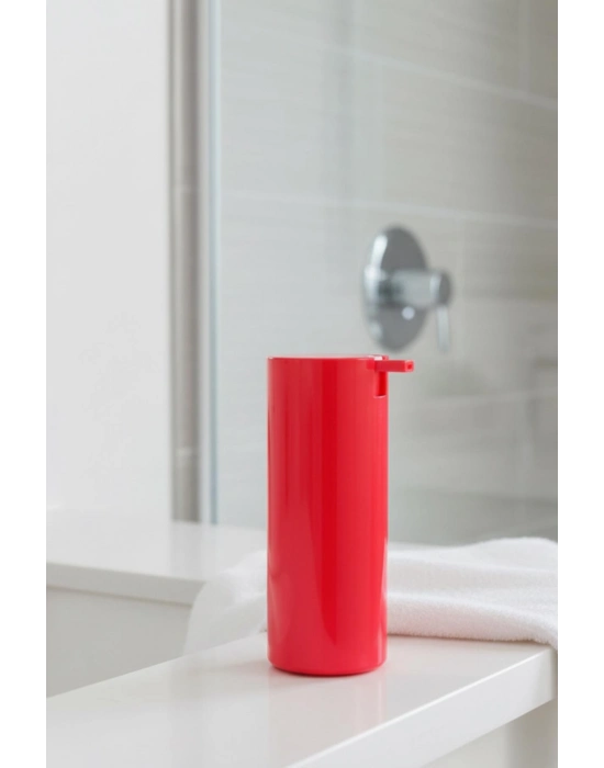 Soft Pembe Şeffaf Akrilik Sıvı Sabunluk 250 ml