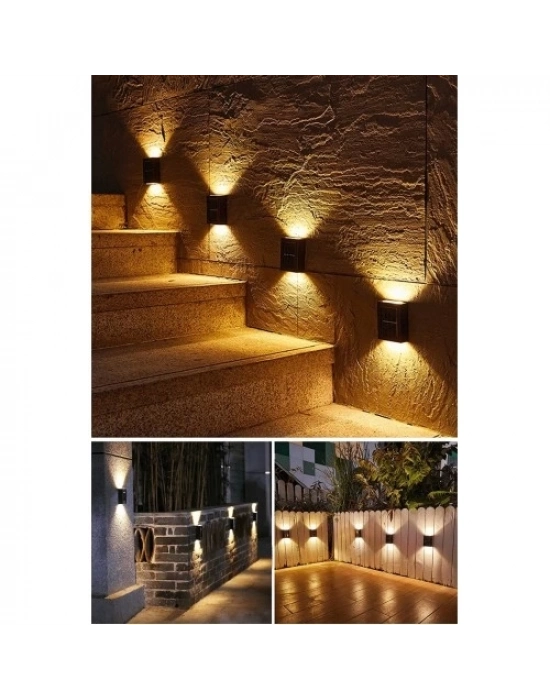 Solar Aplik Çift Taraflı Lamba