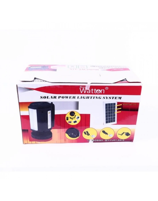 Solar Güneş Enerjili Fener Işıldak Led Ampül Wt-315