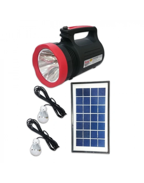 Solar Güneş Enerjili Fener Işıldak Led Ampül Wt-315