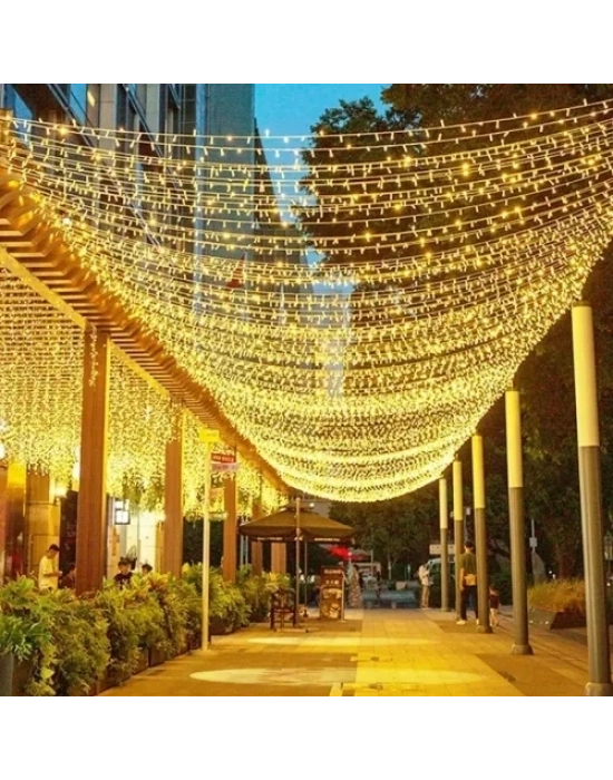 Solar Peri Led 20m 200 Led Gün Işığı