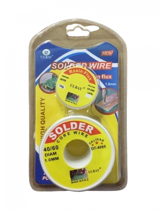 Solder Wire+rosin Lehim Teli Ve Pastası 2li Set