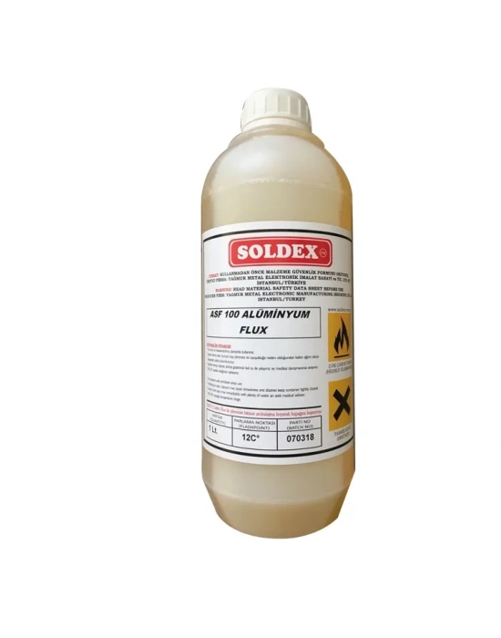 Soldex Asf-24 Alüminyum Flux Lehim Suyu - 1 Lt