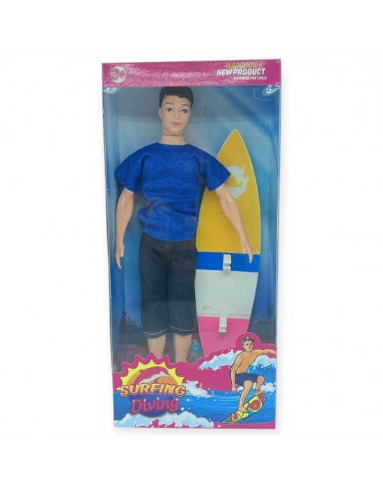 Sörfçü Bebek Sergio Sörf Tahtalı - Mavi