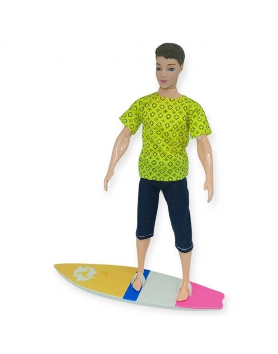 Sörfçü Bebek Sergio Sörf Tahtalı - Sarı