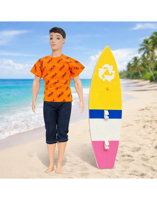 Sörfçü Bebek Sergio Sörf Tahtalı - Turuncu