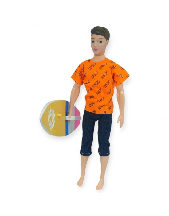 Sörfçü Bebek Sergio Sörf Tahtalı - Turuncu