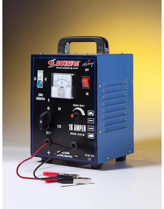 Soyberg 2418 Akü Şarj Cihazı