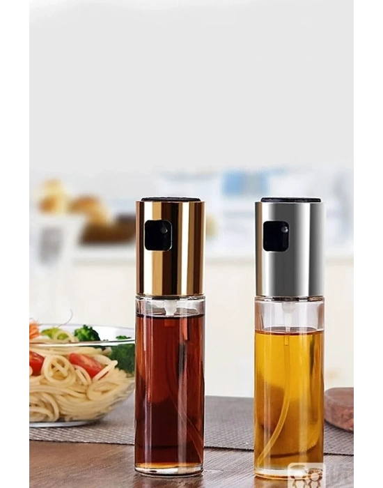 Sprey Cam Şişe Zeytinyağı Sirke Yağ Püskürtücü Yağdanlık 100 ml