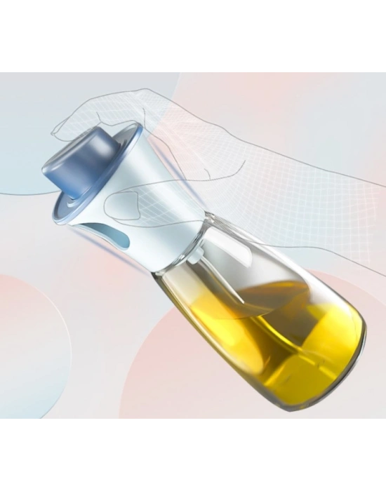 Spreyli Cam Yağ Sirke Şişesi