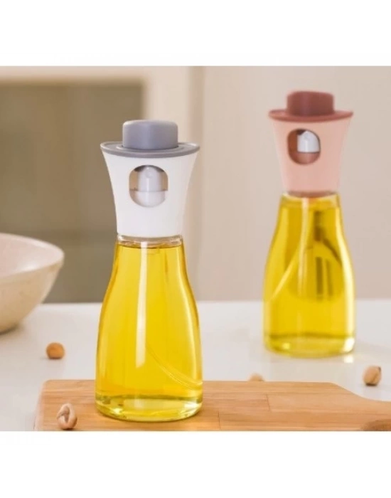 Spreyli Cam Yağ Sirke Şişesi