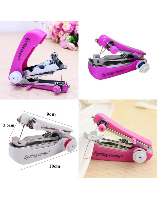 ®  Spring Come Mini Kolay Seyehat ve Ev Tipi El Dikiş Dikme Makinası