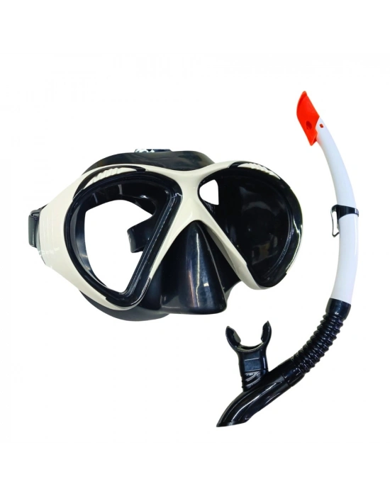 Star Diving Dalış Maskesi ve Snorkel Yetişkin - 51711-BEYAZ