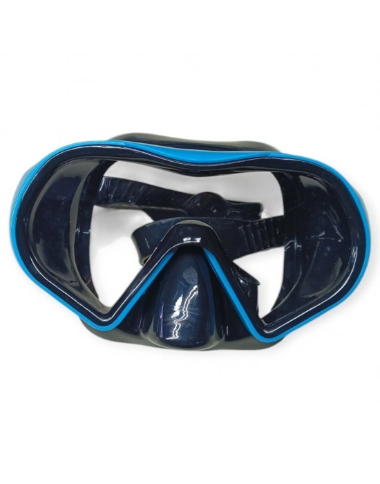 Star Diving Dalış Maskesi ve Snorkel Yetişkin - 51712-MAVİ