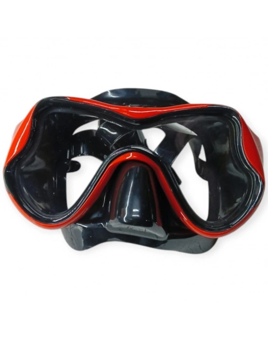 Star Diving Dalış Maskesi Yetişkin - 51704-KIRMIZI