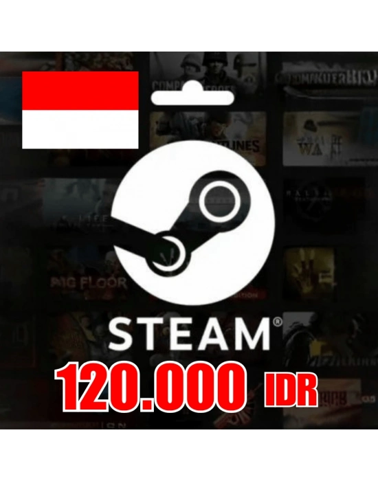 Steam Wallet 120.000 IDR
