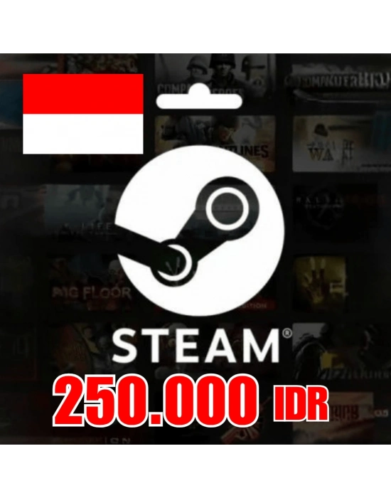 Steam Wallet 250.000 IDR