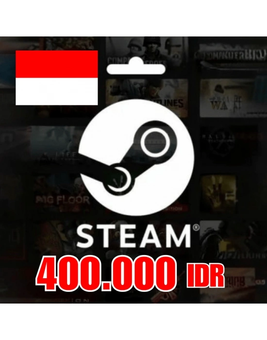 Steam Wallet 400.000 IDR