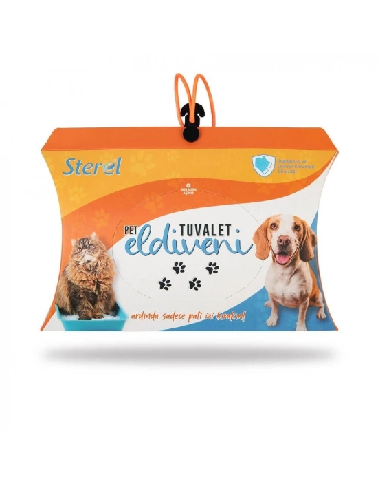 Sterel Pet Tuvalet Eldiveni 50 Adet