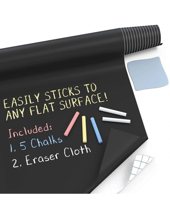 ®  Sticker Rulo Yapışkanlı Çocuk Yazı Yazma Tahtası Yazı Yazma Sticker